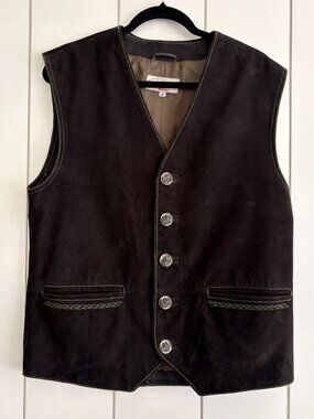 Country Maddox Suede Trachten Vest